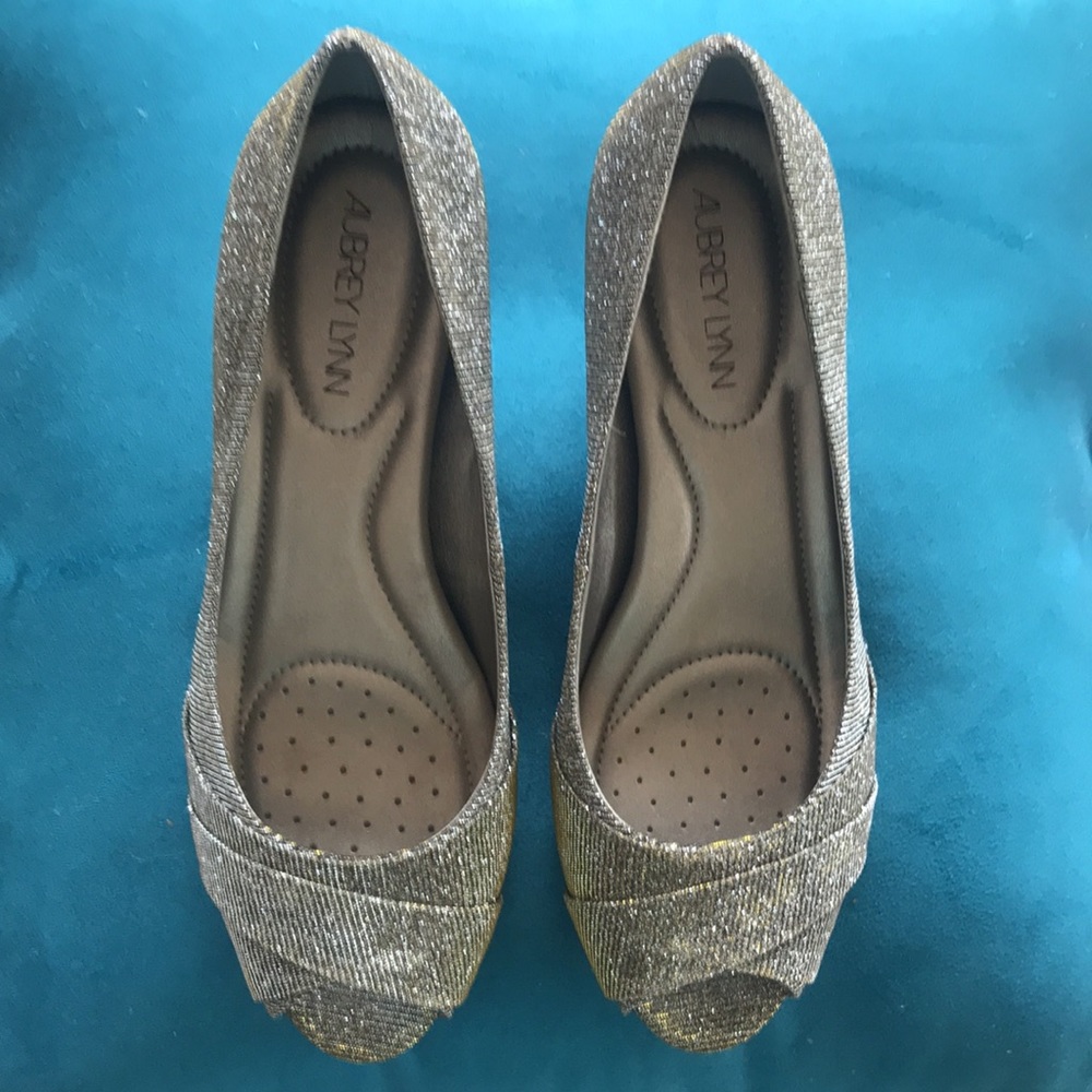 Shoes Aubrey Lynn Dark Gold/Pewter 8M